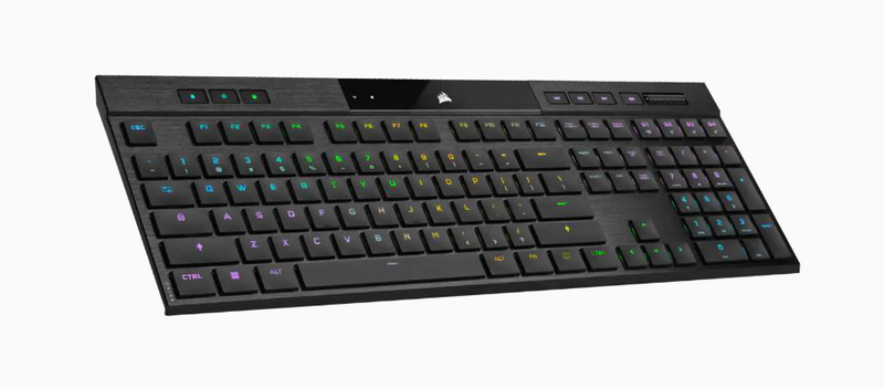 Corsair k100 Air wireless rgb ultra-thin mechanical gaming keyboard - cherry mx (ch-913a01u-na)-null