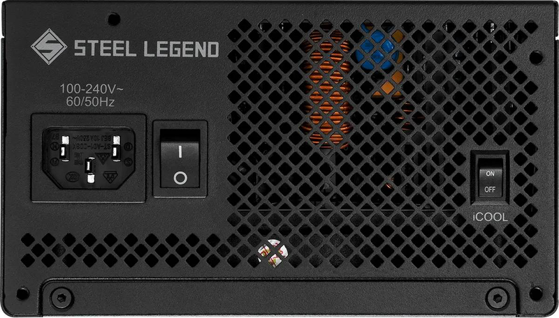 Asrock steel legend sl-850g 850w atx 3.1 fully modular power supply 80 plus gold cybenetics platinum 12v-2x6 black-null