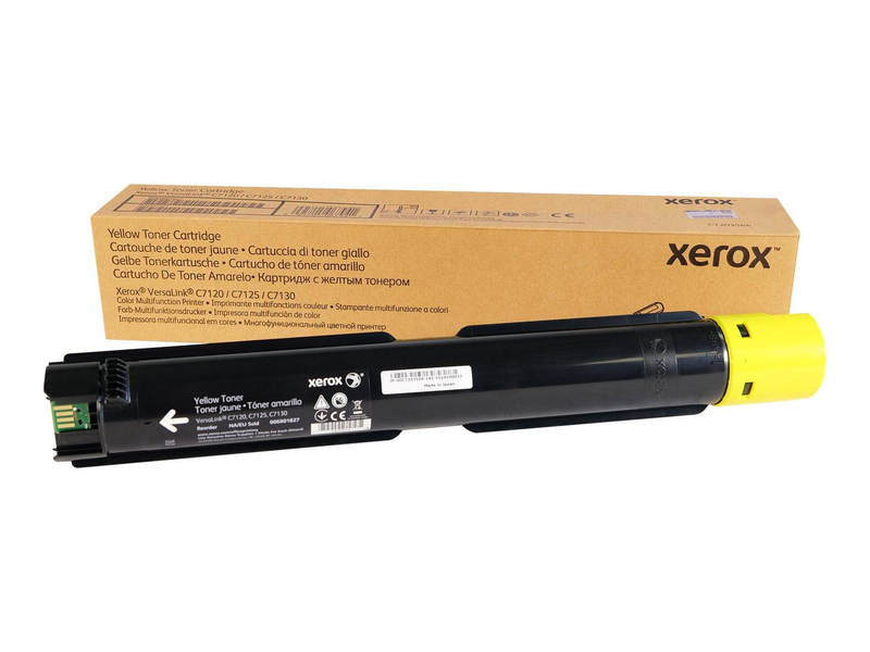 Xerox 006r01827 yellow extra high capacity toner cartridge for versalink c7120 c7125 c7130-null