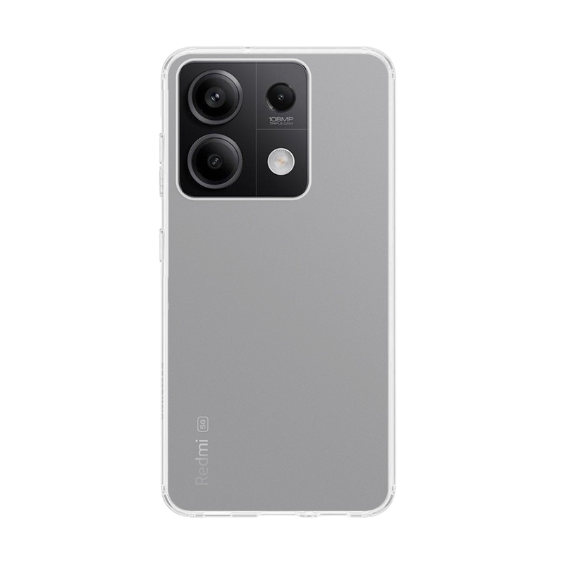 Product image: TPU & tempered glass set transparent Redmi note 13 pro / poco m6 pro-null