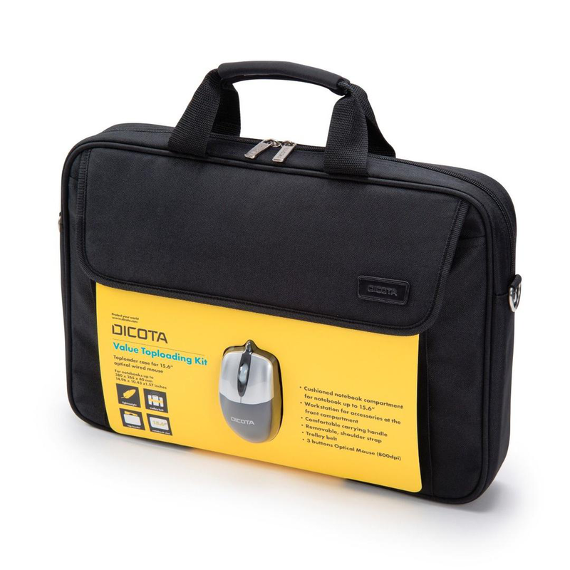 Dicota value toploading kit / bag / notebook, , medium-null