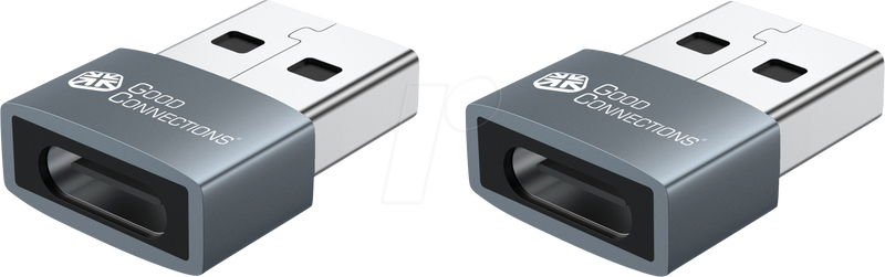Kabelmeister USB-ad203-2 / USB-a / USB-c / grey-null