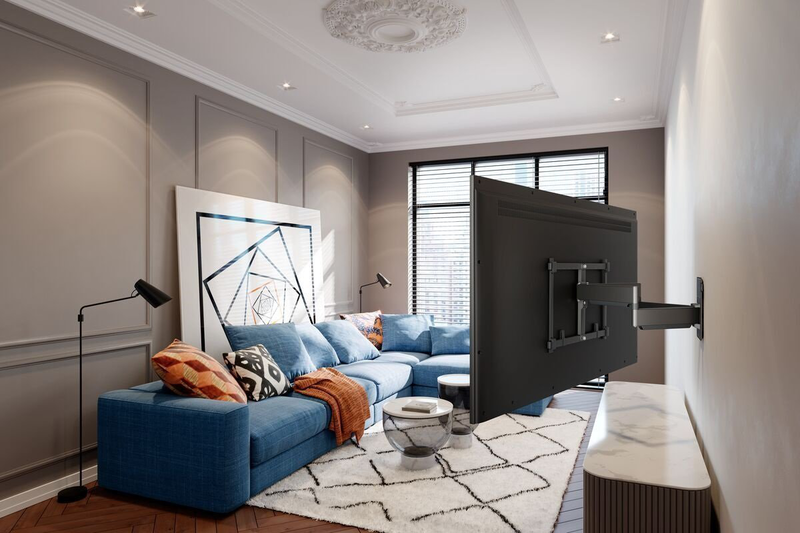 Product image: Vogels elite TVm5855 TV wall mount 60×40 turn up to 75kg, , medium-null