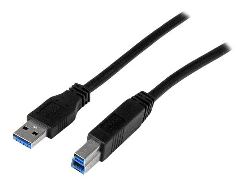 Startech  USB3cab2m 2m USB 3.0 a to b cable m/m USB-if certified superspeed 5GBps shielded black-null
