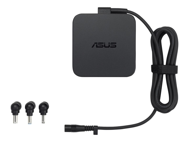 Asus u65w-01 universal 65w laptop power adapter 19v 3.42a with 3 barrel tips 4.0 4.5 5.5mm for asus notebooks black-null