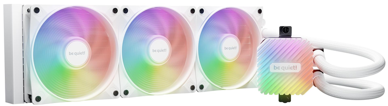 Be quiet! Light loop 360mm argb aio liquid CPU cooler 3x120mm light wings lx fans argb block intel AMD white-null