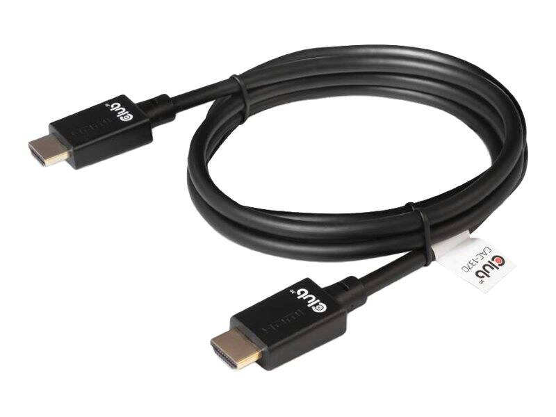 Club 3d - ultra high speed - HDMI cable - HDMI male to HDMI male - 1.5 m - 4k120hz support, 8k60hz support, , medium-null