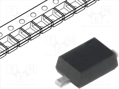 Diode switching smd 75v 150ma sod323f x5pcs, , medium