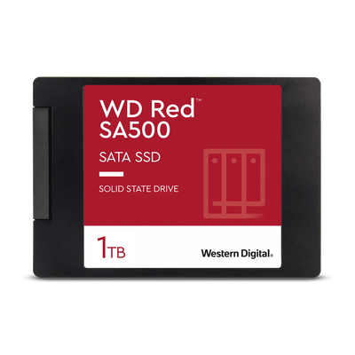 Western digital SSD 2.5" 3d nand sata3 1TB (red)  560/530