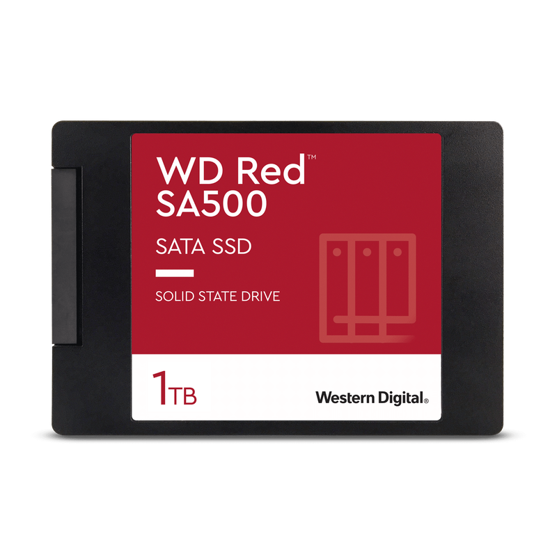 Western digital SSD 2.5" 3d nand sata3 1TB (red)  560/530, , medium image number null