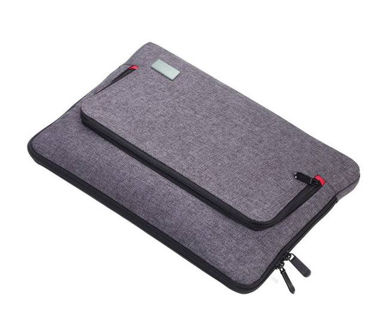 Troika mon carry laptop sleeve bag grey  for laptops, and tablets, , medium-null