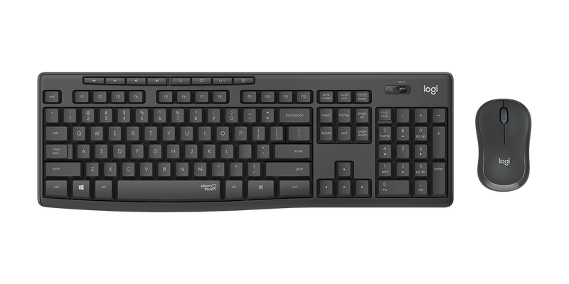 Logitech mk295 silent keyboard & mouse set, , medium-null