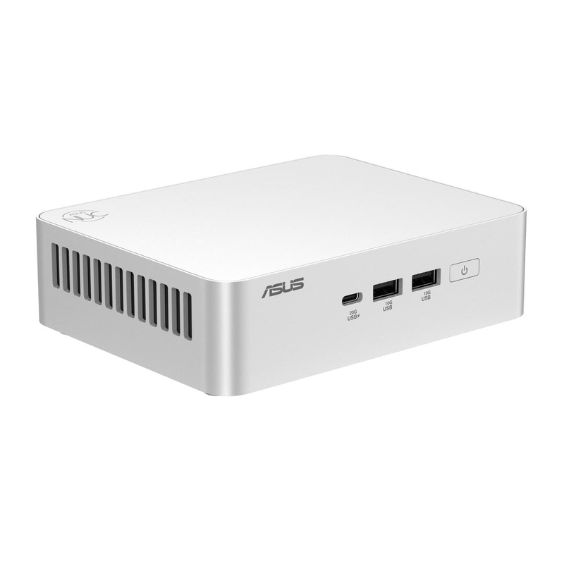 Asus nuc 15 pro+ barebone mini pc rnuc15crsu9 Intel Core ultra 9 285h arc 140t Wi-Fi 7 thunderbolt 4 no ram no SSD no os silver-null
