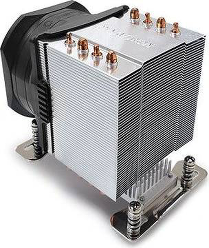 Dynatron a55 88885646 3u active CPU cooler AMD sp6 str5 350w tdp 80mm pwm fan server epyc threadripper silver-null