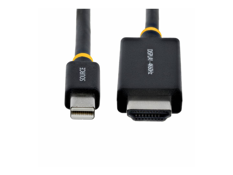 Startech 2m-mdp-hdmi2-4k60 2m mini displayport to HDMI adapter cable 4k 60hz active mdp to HDMI 2.0 black-null
