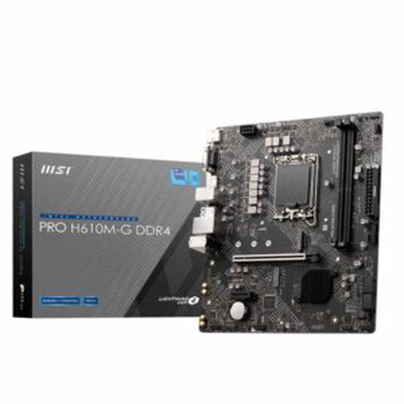 H610m-g pro ddr4 (1700) micro atx motherboard msi, , medium-null