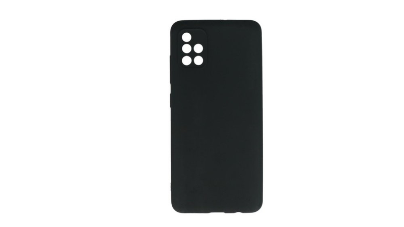 Black silicone case for samsung galaxy a51&ndash; slim & protective, , medium-null