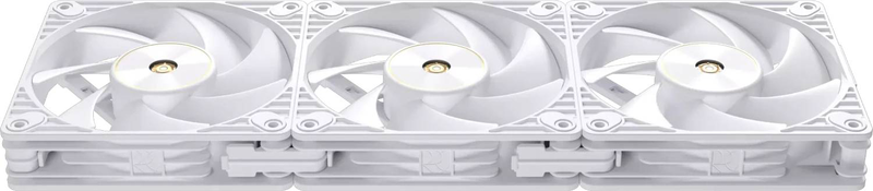 Asus proart pf120 pwm case fan 120mm triple pack white daisy-chain lcp blade fdb bearing 3000rpm-null