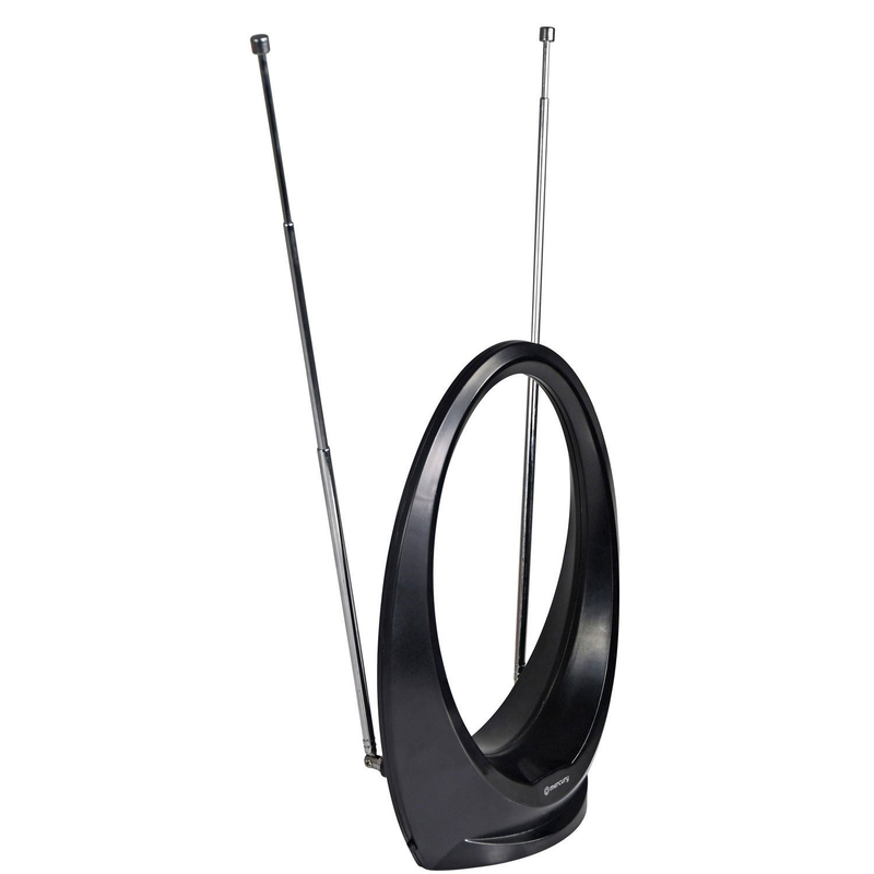 Mercury st36p active loop type indoor TV antenna uhf/fm 6db 120.507uk, , medium-null