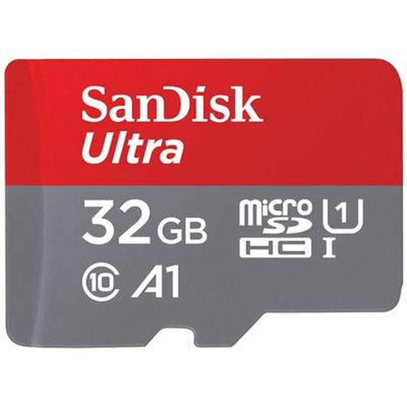 Sandisk micro sdhc 32GB + sd adaptor-null