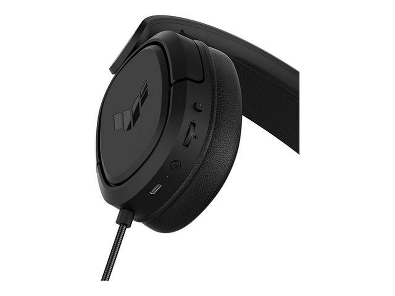 Asus tuf gaming h1 wireless gaming headset 90yh0391-b3ua00 40mm Essence drivers virtual 7.1 15h USB-c black-null