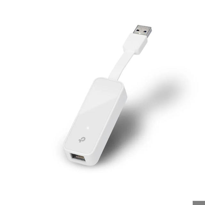 Tp-link ue300 USB 3tethernet adapter, White, medium