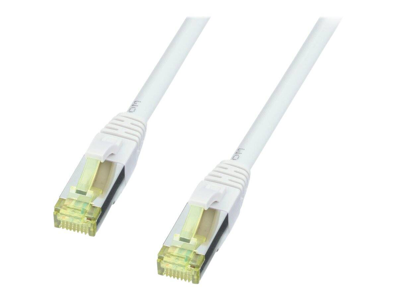 Lindy - network cable - rj-45 (m) to rj-45 (m) - 15 m - sftp, pimf - cat 7 (cable) / cat 6a (connectors) - halogen-free, snagless - grey-null