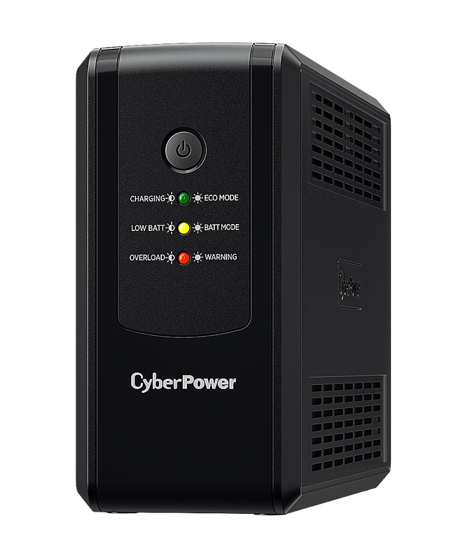 Cyberpower ut800eg-uk 800va/400w line interactive ups with 3 uk plug sockets, , medium-null