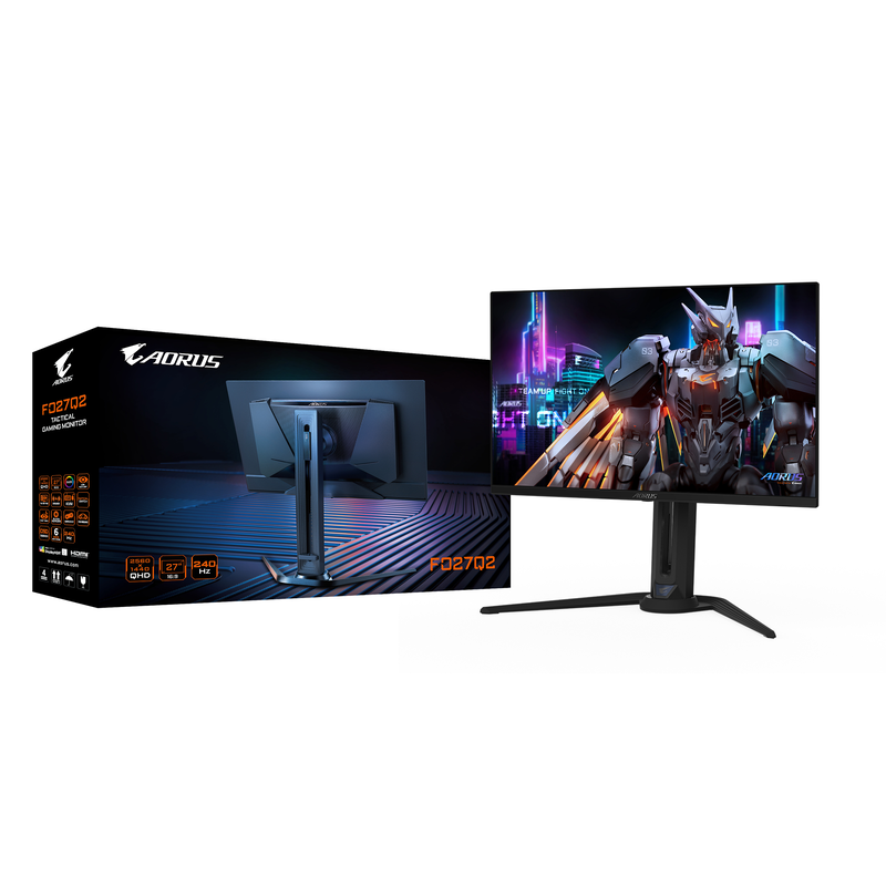 Gigabyte aorus fo27q2 27" monitor OLED 240hz qhd 2560x1440, , medium-null