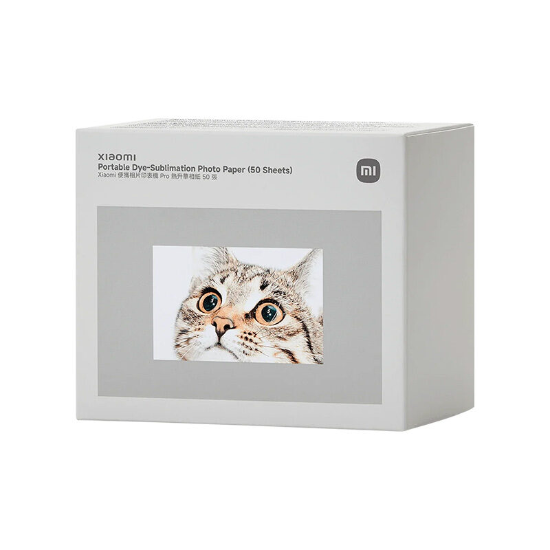 Xiaomi portable dye-sublimation photo paper (50 sheets), , medium-null