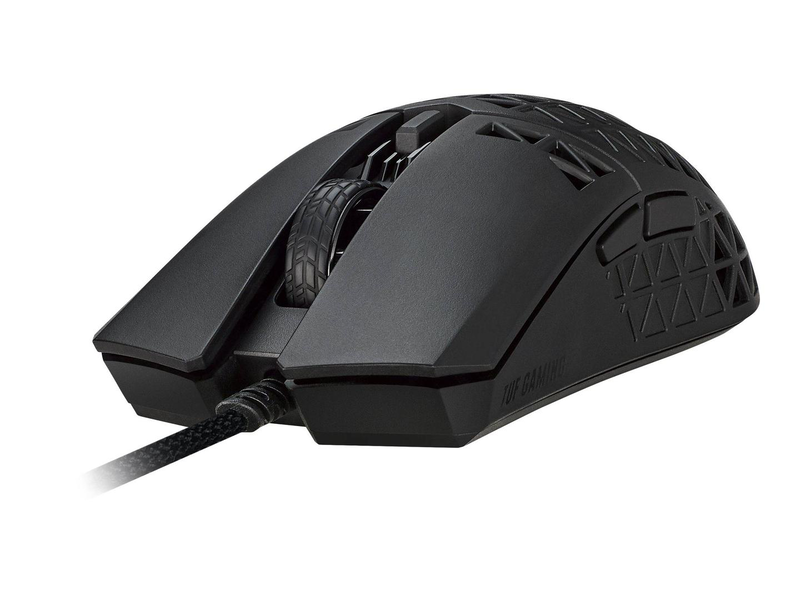 Asus tuf gaming m4 Air ultralight 47g wired gaming mouse 16000 dpi paw3335 6 buttons antibacterial ipx6 black-null
