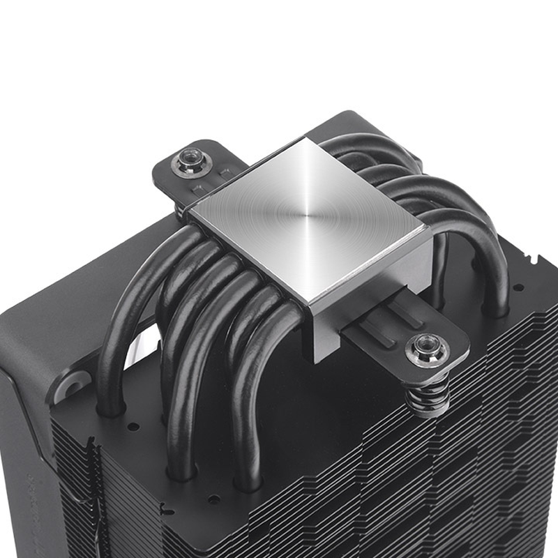 Thermaltake astria 400 argb single-tower CPU Air cooler, 230w, 6 heatpipes, 120mm argb pwm fan, black-null