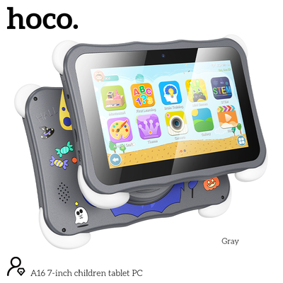 Hoco tablet a16 kids 7" pc 4GB ram 32GB Wi-Fi grey, Grey, medium