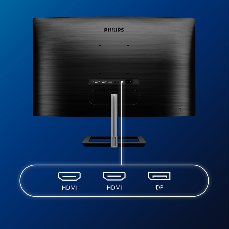 Philips 328e1ca/00 31.5" &omicron;&theta;ό&nu;&eta; va curved adaptive-sync 4k uhd 3840x2160-null