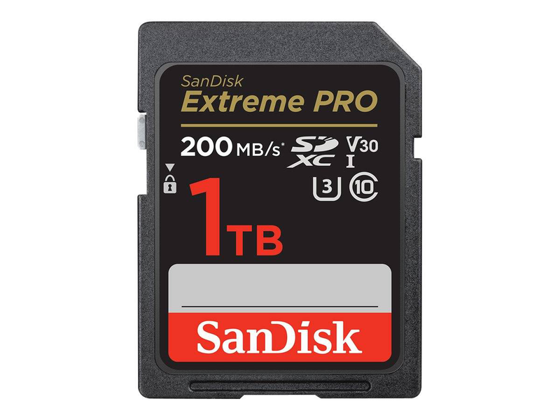 Sandisk extreme pro / flash memory card / 1TB / video class v30 / uhs-i u3 / class10 / sdxc uhs-i-null
