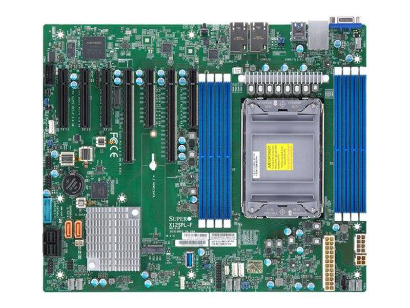 Supermicro x12spl-f server motherboard socket lga 4189 intel c621a atx 8x ddr4 ecc 2TB pcie 4.0 dual gbe ipmi-null