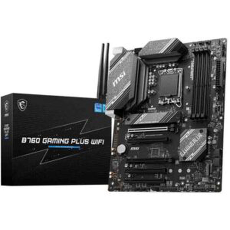 B760 gaming plus Wi-Fi ddr5 motherboard atx lga1700 msi, , medium image number null