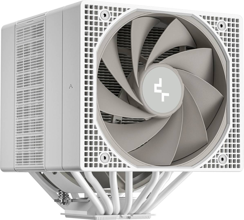 Deepcool assassin vc elite white dual-tower CPU Air cooler vapor chamber base 7 heatpipes 140mm 120mm fans-null
