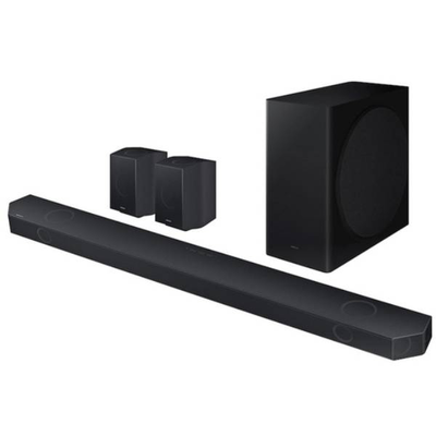 Samsung hw-q930d/en dolby atmos 9.1.4 μπάρα ηχείων, μαύρο