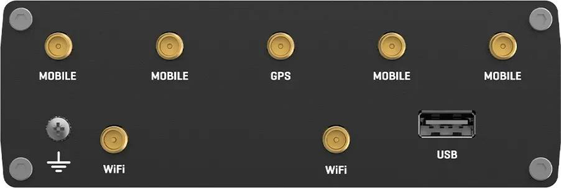 Teltonika rutx50 industrial 5G router dual sim Wi-Fi 5 5x gigabit ethernet gnss digital i/o rutos grey-null