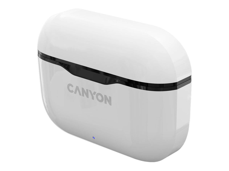 Canyon tws-5 true wireless earbuds black bluetooth 5.3 10mm drivers 37.5h battery USB-c with microphone-null