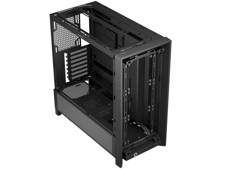 Corsair frame 4000d modular mid-tower pc case ( cc-9011290-ww )-null