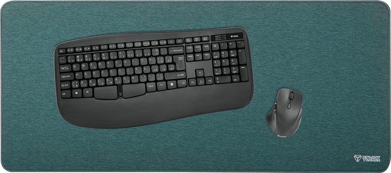 Product image: Yenkee ypm 9040gn wide mouse and keyboard pad, , medium-null