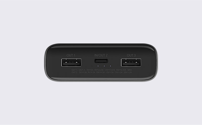Xiaomi mi power bank 20000mAh 50w with 3 USB-a and Type-C ports-null