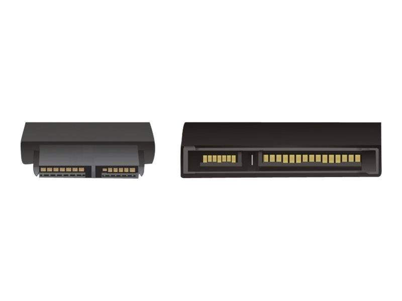 Delock adapter sata 22pin male > slim sata female 13pin / sata adapter / slimline sata (f) to sata combo (m), , medium-null