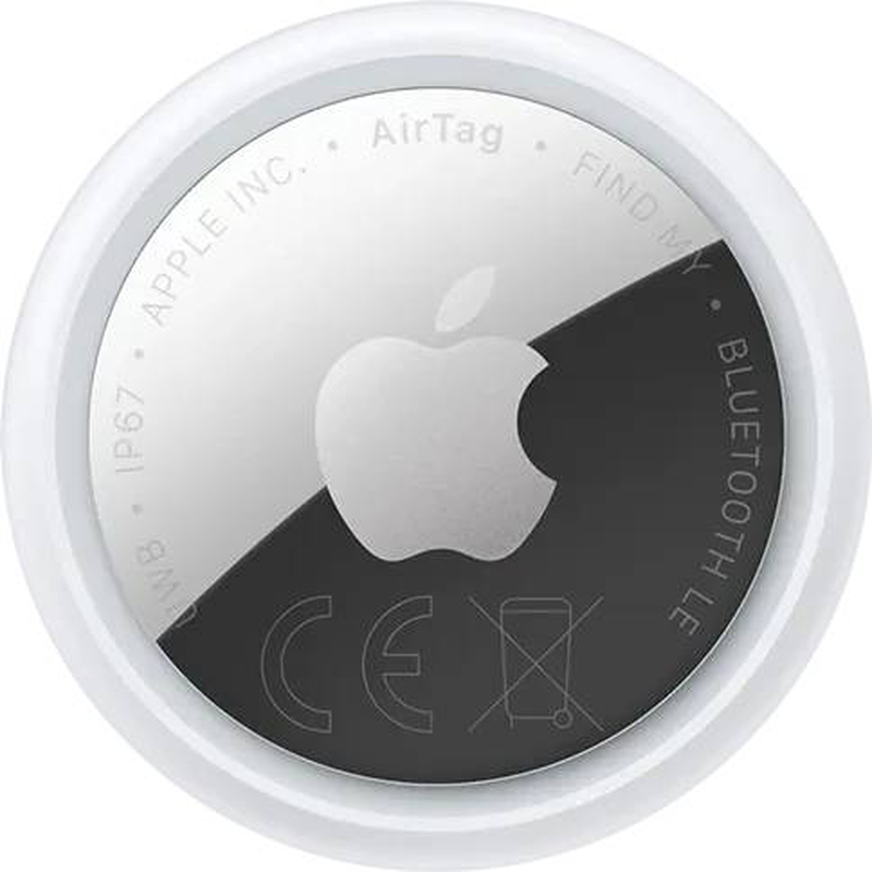Apple Airtag (2nd Gen) bluetooth tracker 1-pack, ultra wideband, ip67 (mfe94zm/a, , medium-null
