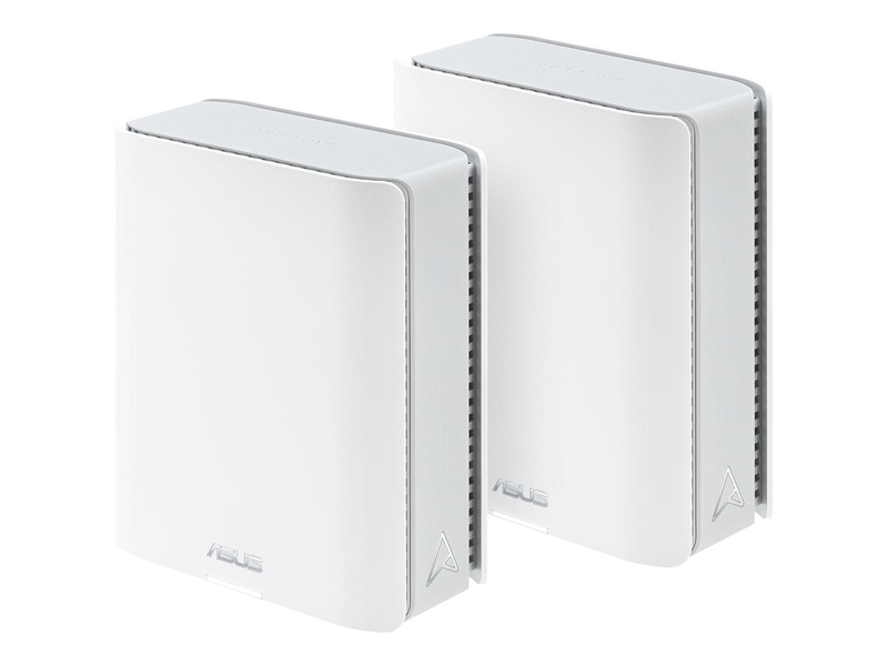 Asus zenWi-Fi bt10 tri-band Wi-Fi 7 mesh system 2-pack be18000 dual 10g gigabit USB 3.0 aimesh 6000 sq ft white-null