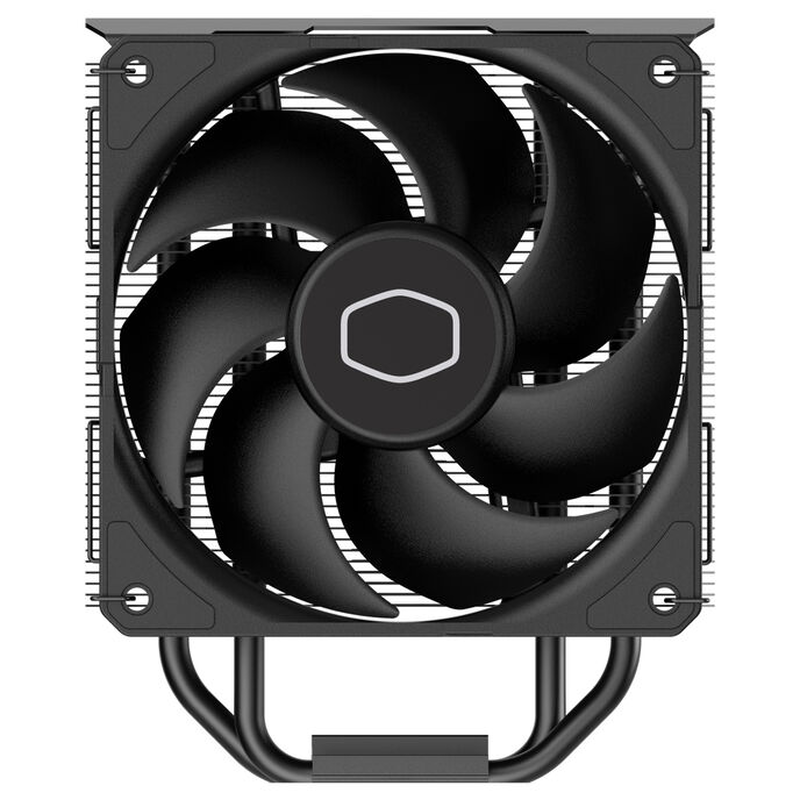 Cooler master hyper 212 black rr-s4kk-25sn-r1 single-tower CPU cooler 4 heatpipes sickleflow 120 edge intel AMD-null