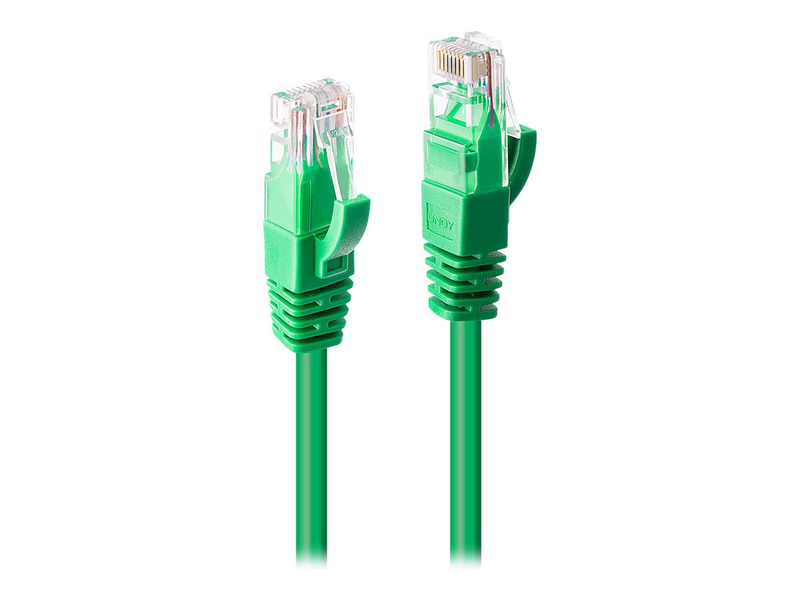 Lindy / network cable / rj-45 (m) to rj-45 (m) / 20 m / utp / cat 6 / molded, snagless, stranded / green-null