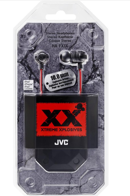 Xtreme inner ear headphones / black 10mm